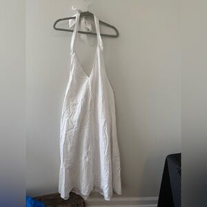 Macy's White Halter Chemise